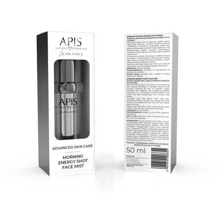 APIS Luxurious Advanced Skin Care energetyzująca mgiełka do twarzy 50ml