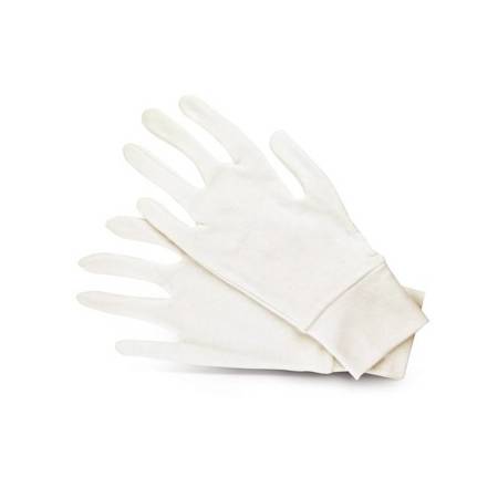 DONEGAL bawełniane rękawiczki kosmetyczne ze ściągaczem 2 szt.