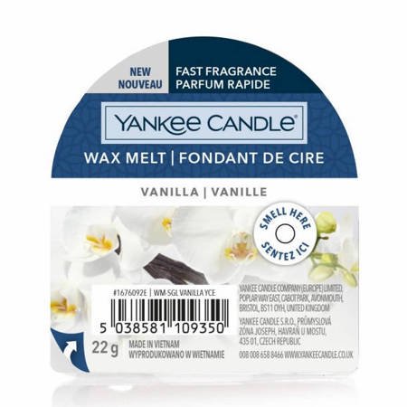 YC Vanilla wax melt wosk